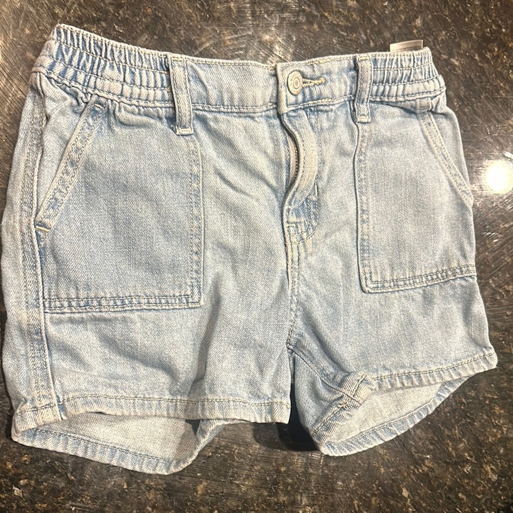 Light Blue Denim Women's Shorts